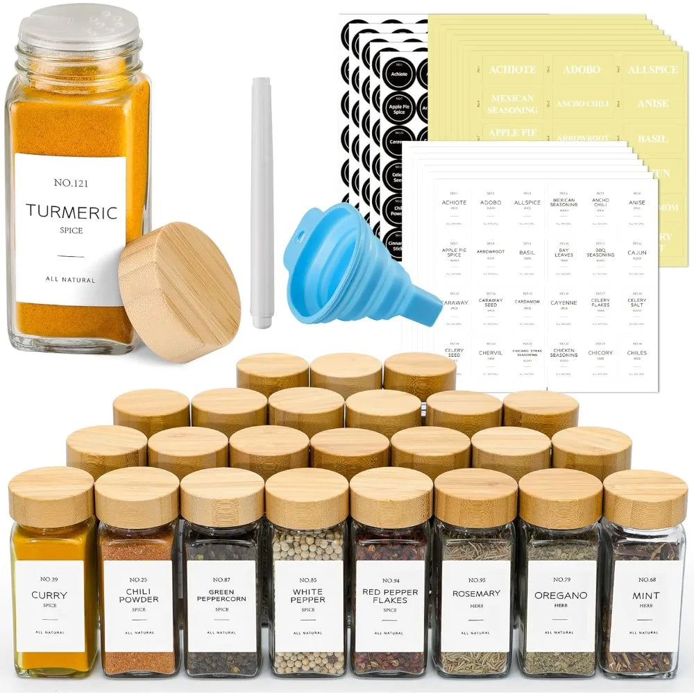 Minimalist Spice Storage Kit