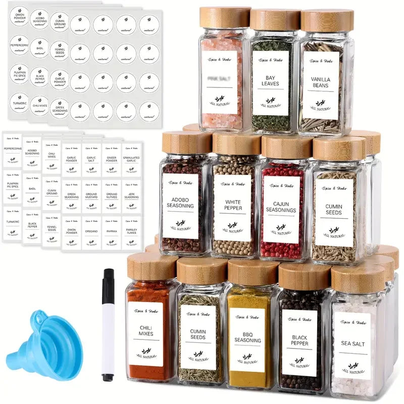 Minimalist Spice Storage Kit