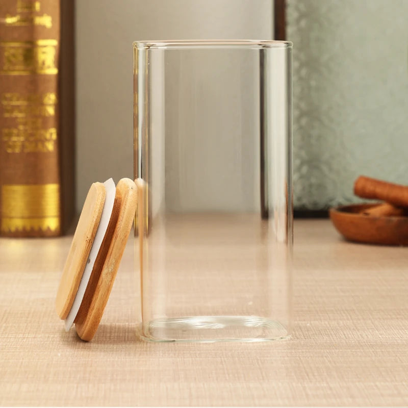Coffee Bean Storage Glass Bottles
