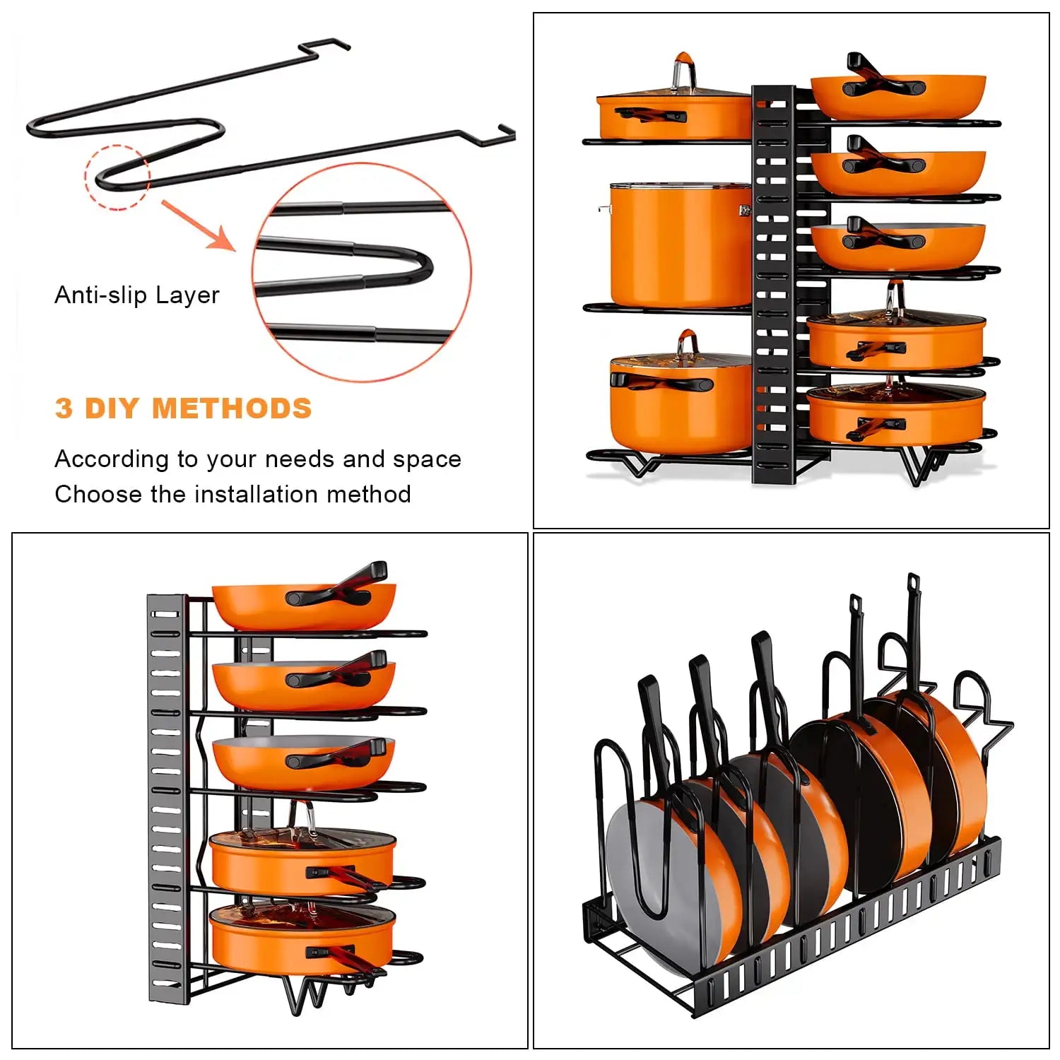 Cookware Storage and Organizer