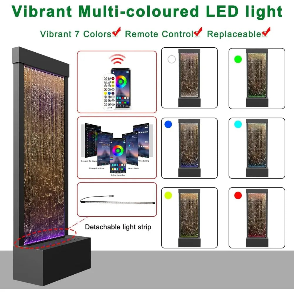 Floor Standing LED Water Fountain