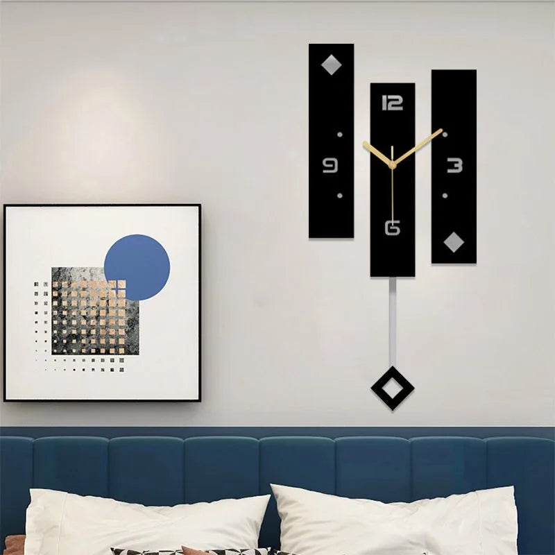 Stylish Nordic Pendulum Timepiece