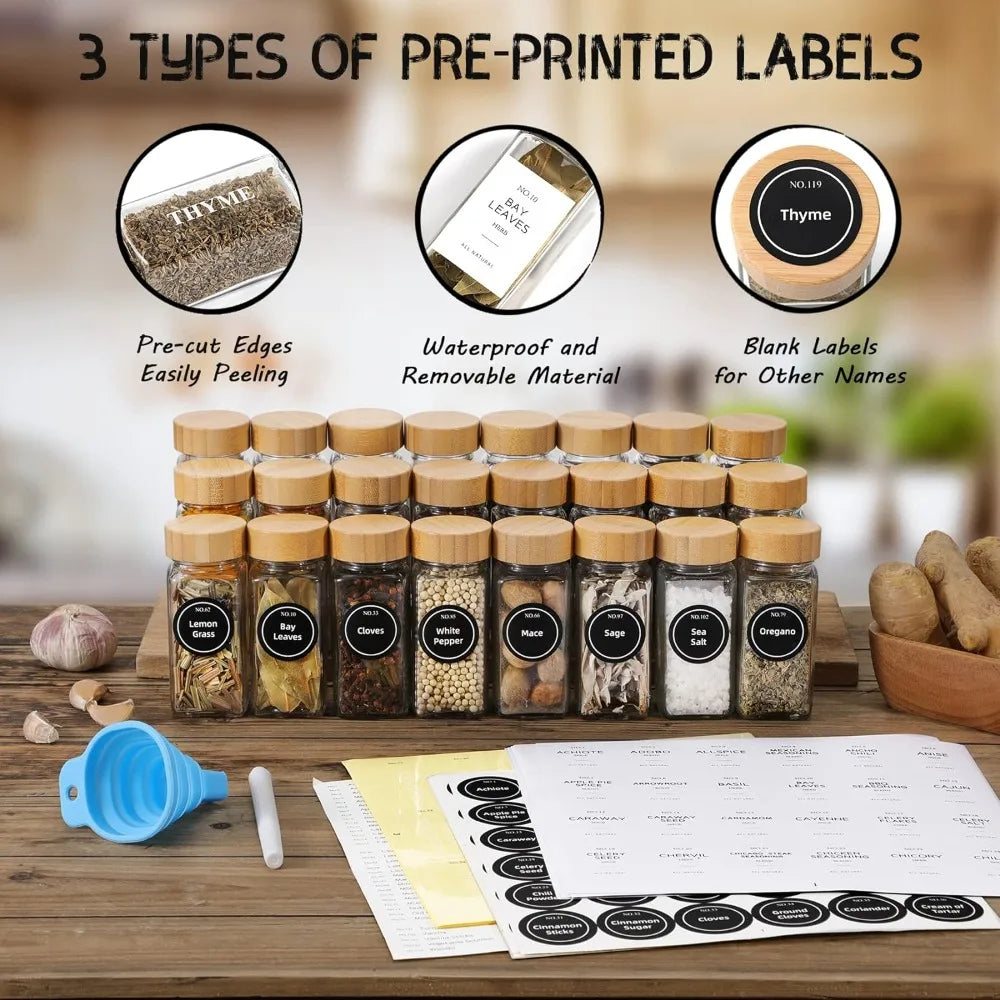 Minimalist Spice Storage Kit