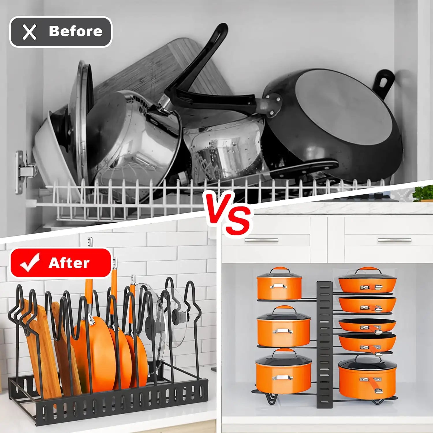 Cookware Storage and Organizer